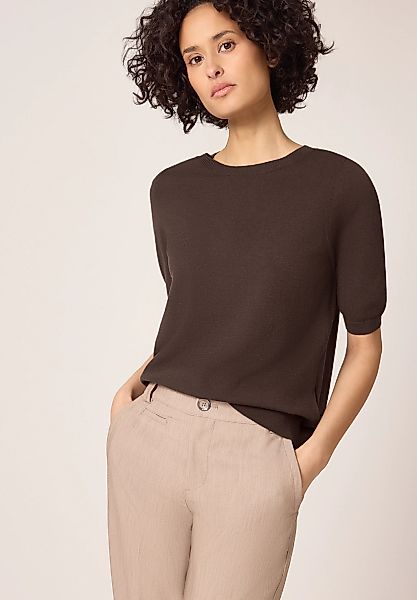 STREET ONE Strickpullover mit Rundhalsausschnitt günstig online kaufen