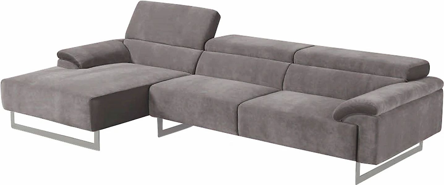 Egoitaliano Ecksofa "Malika, edel und bequem, Designsofa mit hochwertigen B günstig online kaufen
