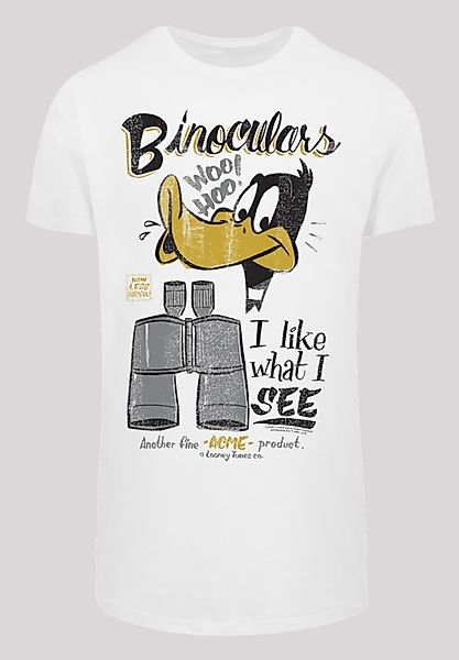 F4NT4STIC T-Shirt "Looney Tunes Daffy Duck Binoculars", Herren,Premium Merc günstig online kaufen
