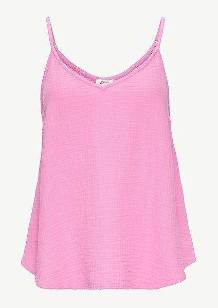 s.Oliver Shirttop Top mit Webstruktur im günstig online kaufen