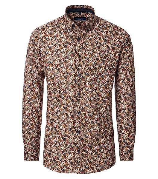 CASAMODA Langarmhemd "CASAMODA Freizeithemd Print" günstig online kaufen