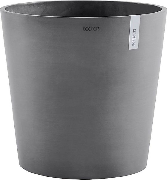 ECOPOTS Blumentopf AMSTERDAM Grey, BxTxH: 50x50x43,8 cm, mit Wasserreservoi günstig online kaufen