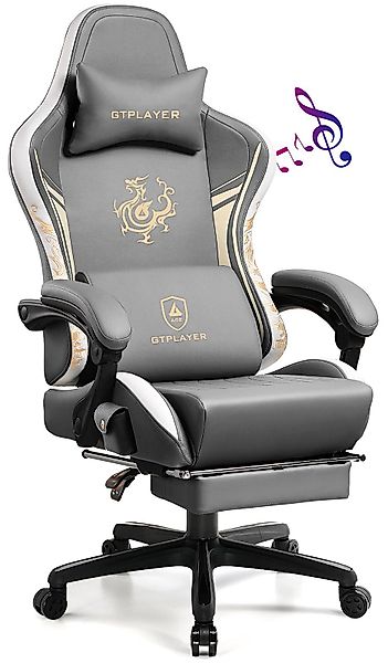 GTPLAYER Gaming-Stuhl Gamer Stuhl mit Bluetooth-Lautsprechern günstig online kaufen