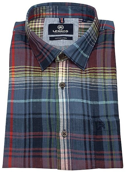 LERROS Kurzarmhemd 2542010 regular fitUnder-Button-Down günstig online kaufen