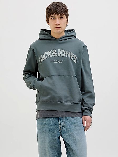 Jack & Jones Kapuzensweatshirt "JORALMERIA SWEAT HOOD", mit Logo Print günstig online kaufen