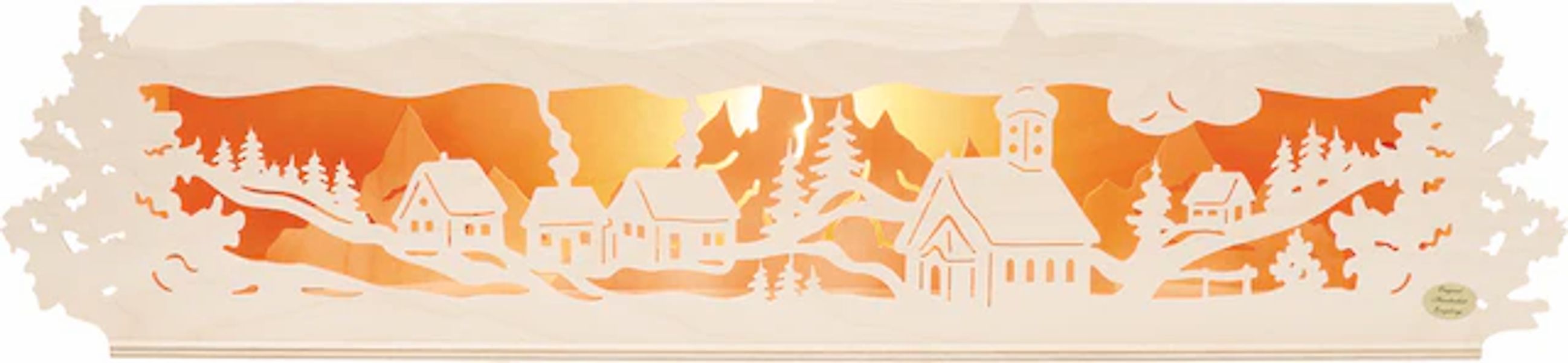 SAICO Original Schwibbogen-Fensterbank »Lichterbogenerhöhung, Stadtlandscha günstig online kaufen