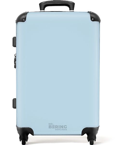 NoBoringSuitcases.com© Hartschalen-Trolley Pastellblau 67 cm - günstig online kaufen