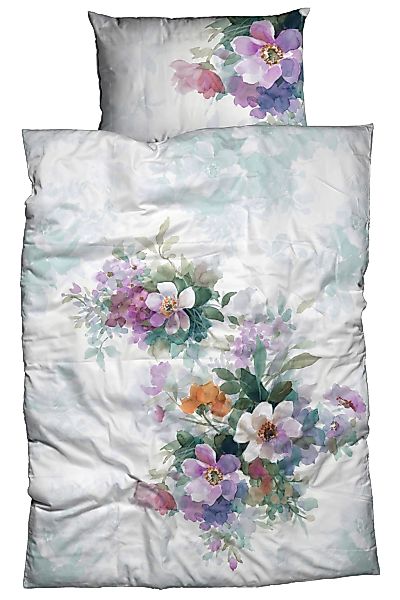 CASATEX Bettwäsche "Jojo" 2 tlg. blumig und frisch günstig online kaufen