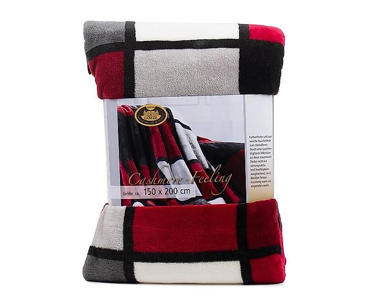 Wohndecke Wohndecke Cashmere-Feeling Antigua, Gözze günstig online kaufen