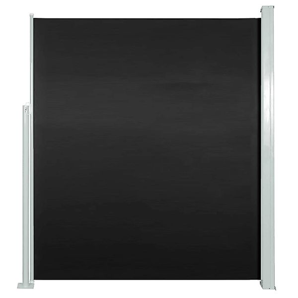 furnicato Ausziehbare Seitenmarkise 120×500 cm Schwarz günstig online kaufen