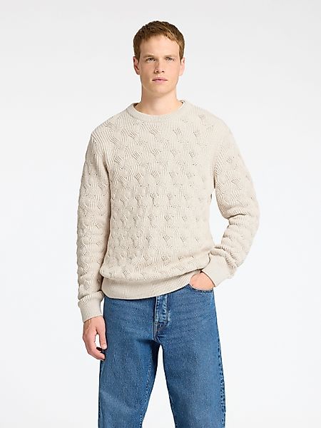 Selected Strickpullover SLHCALLIS LS KNIT CABLE günstig online kaufen