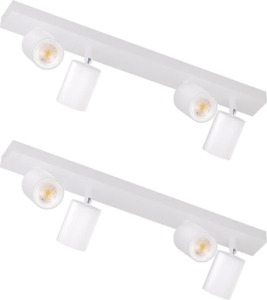 Nettlife Deckenstrahler Schwarz Wohnzimmer 2/3/4 Flammig günstig online kaufen
