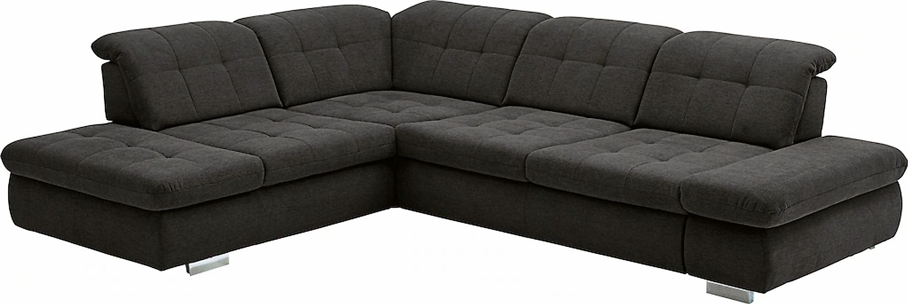 Die PlanBar Ecksofa "MP-IN17004 L-Form" wahlweise mit Bettfunktion, Sitztie günstig online kaufen