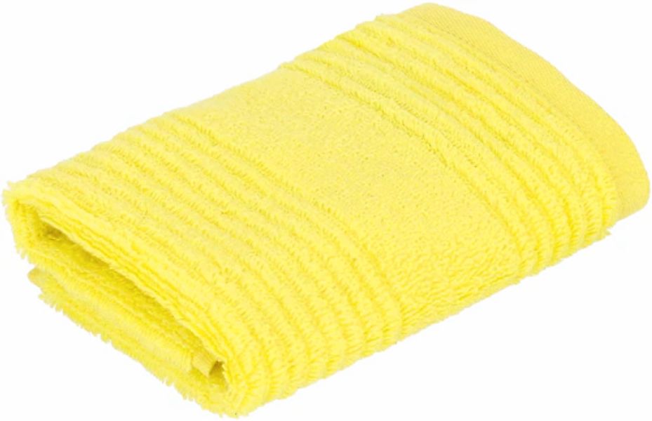 Vossen Waschlappen »Tomorrow«, (3 St.), mit Streifenstruktur günstig online kaufen