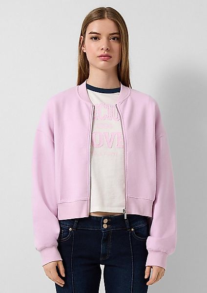 QS Sweatjacke Sweatshirt Sweat-Blouson günstig online kaufen