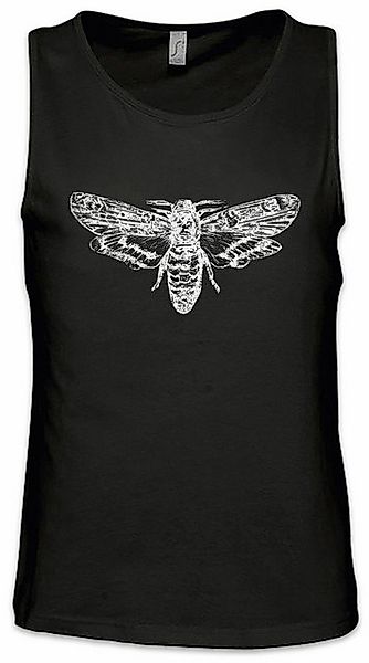 Urban Backwoods Tanktop Moth Ärmelloses T-Shirt Motte Death Skelett Skeleto günstig online kaufen