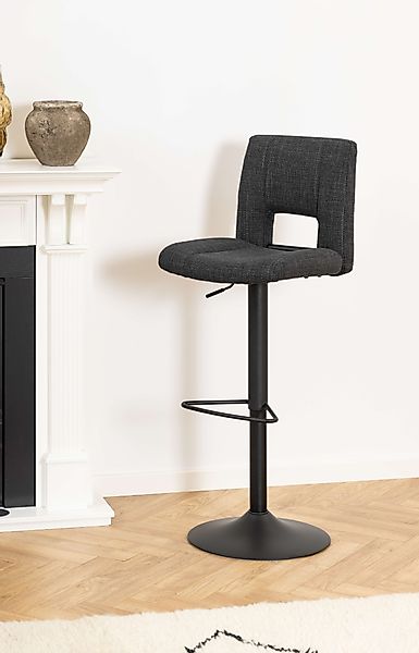 ACTONA GROUP Barhocker "Sylvia Barstuhl, Höhenverstellbar,", Trompetenfuß, günstig online kaufen