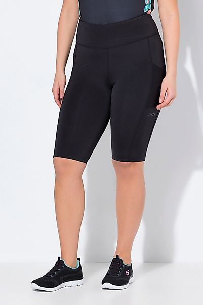 Ulla Popken Leggings Leggingshorts Elastikbund Mesh-Tasche günstig online kaufen