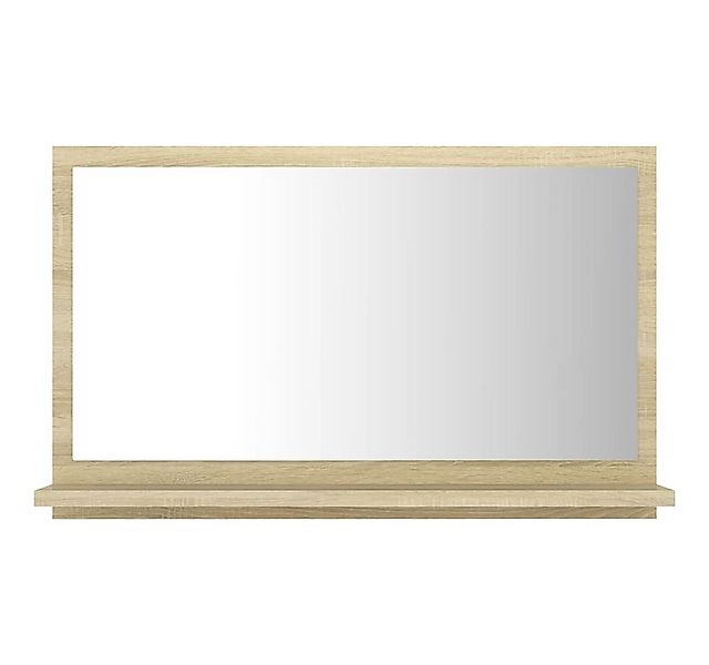 vidaXL Badspiegel Badspiegel Sonoma-Eiche 60x10,5x37 cm Holzwerkstoff (1-St günstig online kaufen