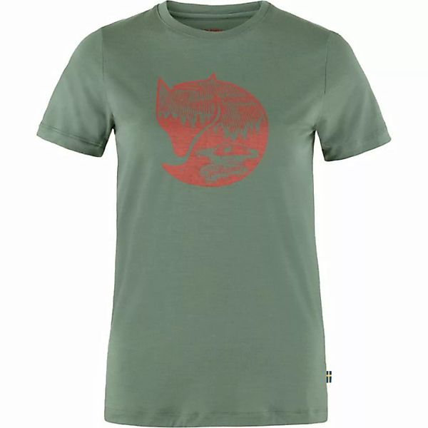 Fjällräven T-Shirt Fjällräven Damen T-Shirt Abisko Wool Fox günstig online kaufen