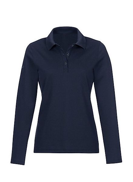 Trigema Poloshirt TRIGEMA Langarm Poloshirt (1-tlg) günstig online kaufen