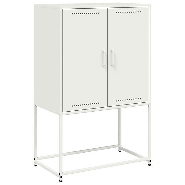 vidaXL TV-Schrank TV-Schrank Weiß 68x39x60,5 cm Stahl (1-St) günstig online kaufen