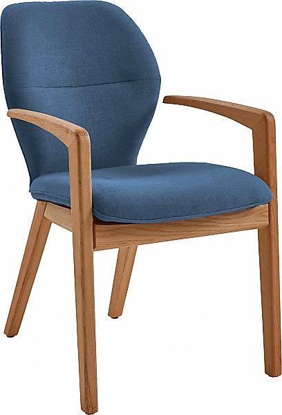 NIEHOFF SITZMÖBEL Esszimmerstuhl () 1 Armlehnenstuhl, Eiche massiv, verschi günstig online kaufen