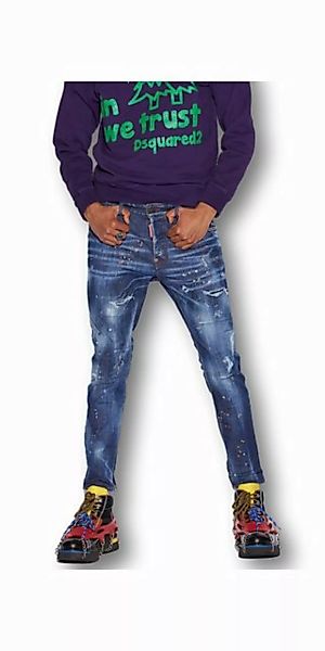 Dsquared2 Regular-fit-Jeans Dsquared2 Autumn Leaves Twinky Jeans Blau Herre günstig online kaufen