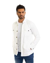 Denim Distriqt Langarmhemd Sportliches Herren Überhemd günstig online kaufen