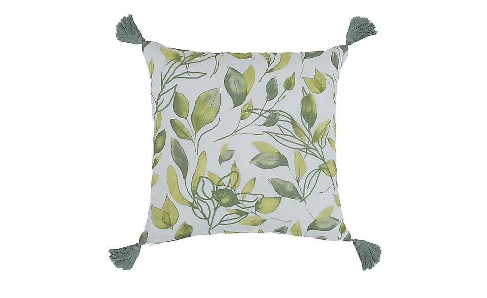 Como Green Kissen  Blätter ¦ grün ¦ Maße (cm): B: 45 Dekokissen & Decken > günstig online kaufen