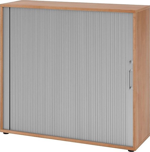 HAMMERBACHER Aktenschrank Rollladenschrank 3OH BxTxH 120x40x110cm Griff BS günstig online kaufen