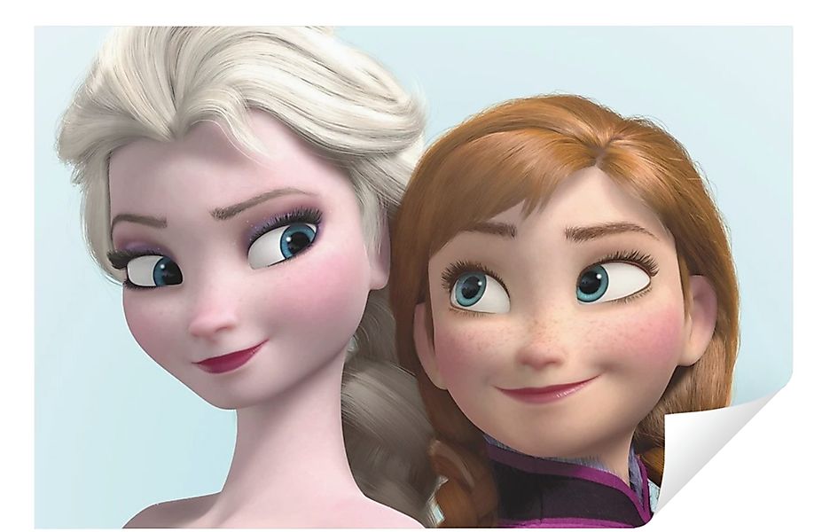 Wallarena Leinwandbild Kinderzimmer Mädchen Frozen Wandbild günstig online kaufen