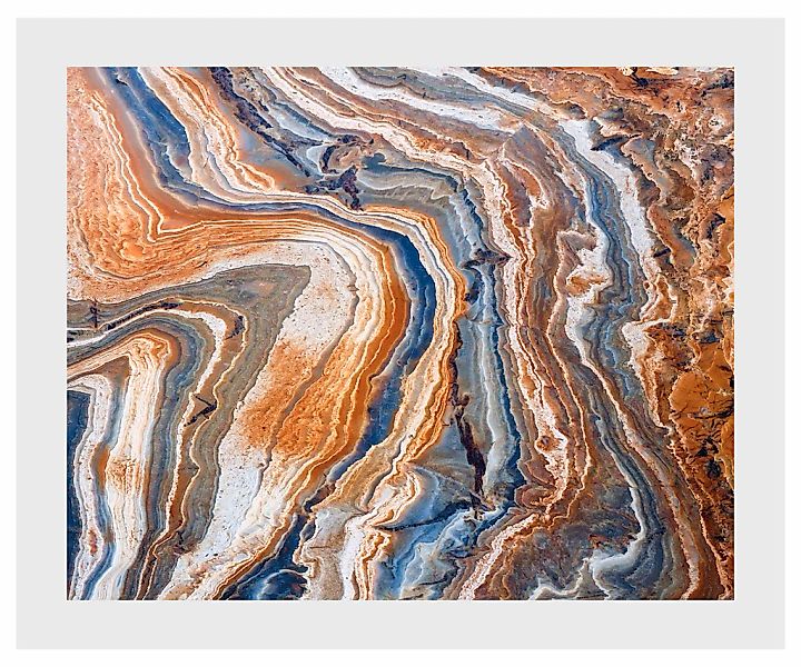 queence Bild "Jane", Abstrakt, Abstrakt, Marmor, gerahmt günstig online kaufen