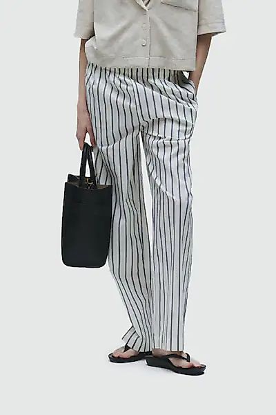 Marc O'Polo Loungehose »Mix & Match Poplin«, mit breitem, elastischem Bund günstig online kaufen