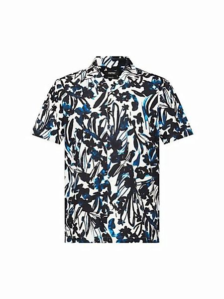 Esprit Collection Businesshemd Gemustertes Kurzarm-Hemd, 100% Baumwolle günstig online kaufen