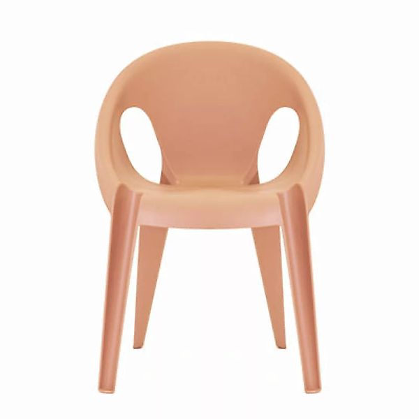 Stapelbarer Sessel Bell plastikmaterial orange / By Konstantin Grcic / recy günstig online kaufen