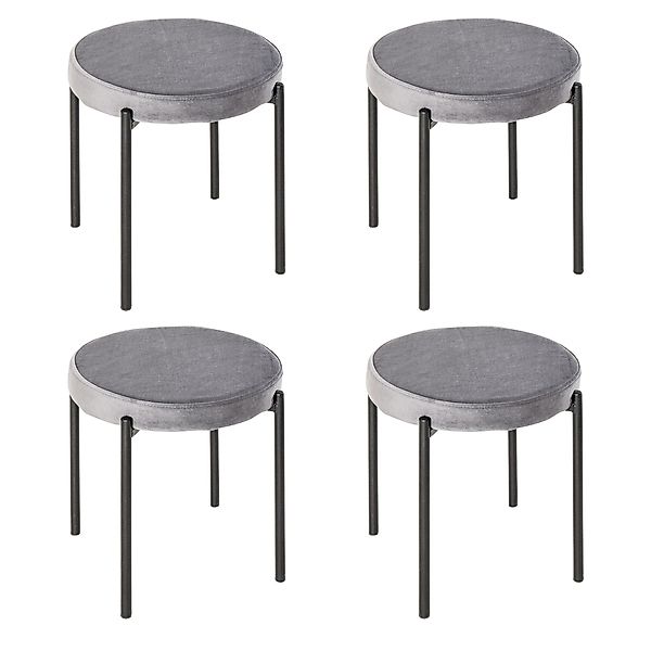 HOMCOM Esszimmerstuhl Thekenhocker mit gepolstertem Sitz günstig online kaufen