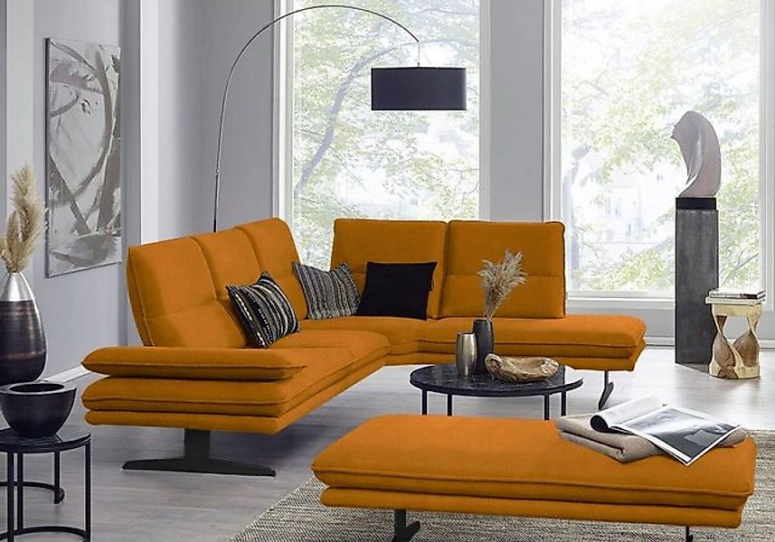 W.SCHILLIG Ecksofa broadway, Designsofa, toller Sitzkomfort, zeitlos, elega günstig online kaufen