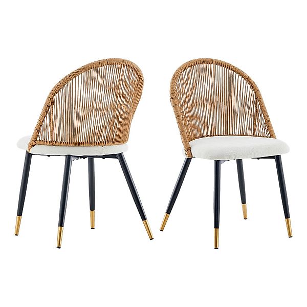Ofcasa Esszimmerstuhl Polsterstuhl (2er Set), Samtstuhl günstig online kaufen