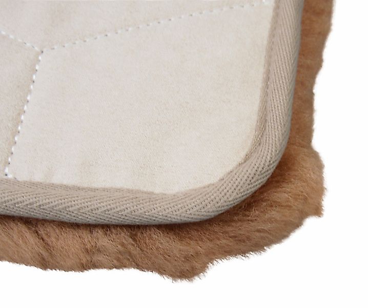 Heitmann Felle Sitzauflage "Lammfell Patchwork" Sitzauflage, eckig, 35x35 c günstig online kaufen