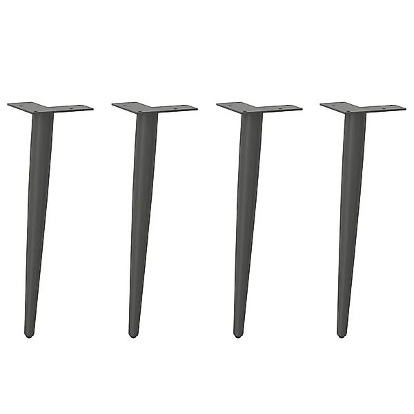 vidaXL Tischbein Couchtischbeine Konische Form 4 günstig online kaufen