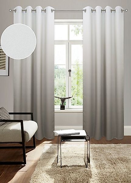 Bruno Banani Verdunkelungsvorhang Clemton (1 St), Ösen, verdunkelnd, Polyes günstig online kaufen