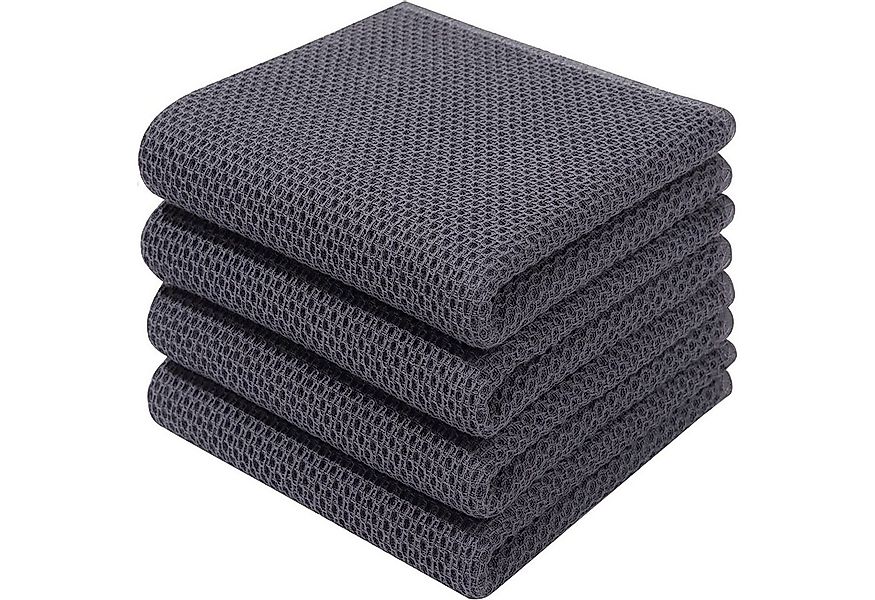 STILVORA Geschirrtuch 6-teiliges Küchentuch Set Mit Schlaufe 100% Baumwolle günstig online kaufen