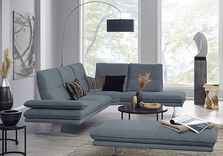 W.SCHILLIG Ecksofa "broadway, Designsofa, mit tollem Sitzkomfort, L-Form", günstig online kaufen