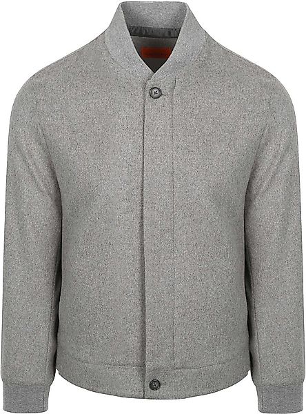 Suitable Bomberjacke Flanell Grau - Größe XL günstig online kaufen