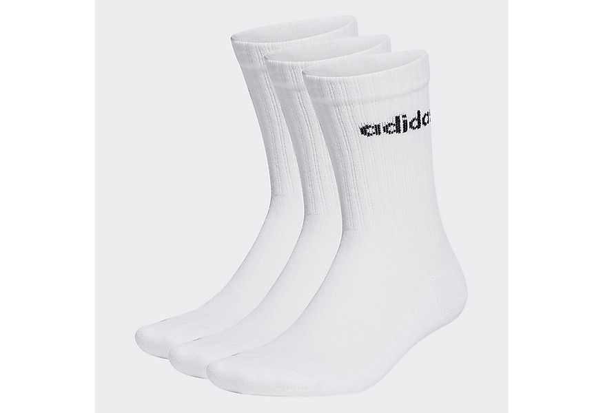 adidas Performance Sportsocken LINEAR CREW CUSHIONED, 3 PAAR (3-Paar) günstig online kaufen
