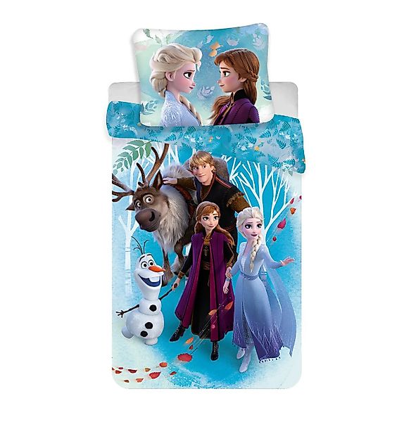 Disney Frozen Kinderbettwäsche Bettwäsche-Set – Kuschelige günstig online kaufen