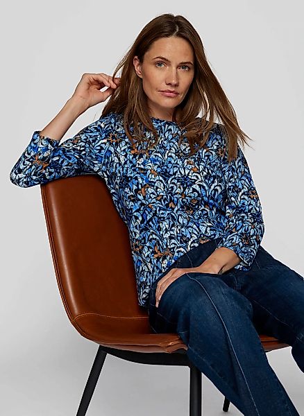 Rabe 3/4-Arm-Shirt, mit floralem Allover-Print günstig online kaufen