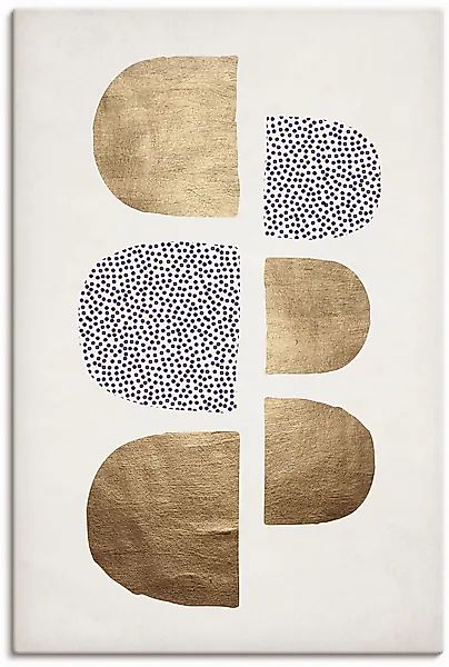 Artland Leinwandbild »Geometrische Abstracta« Muster 1 Stk. tlg. auf Keilra günstig online kaufen