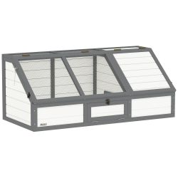 PawHut Kleintierstall Schildkrötenhaus aus Holz, Schildkrötengehege günstig online kaufen